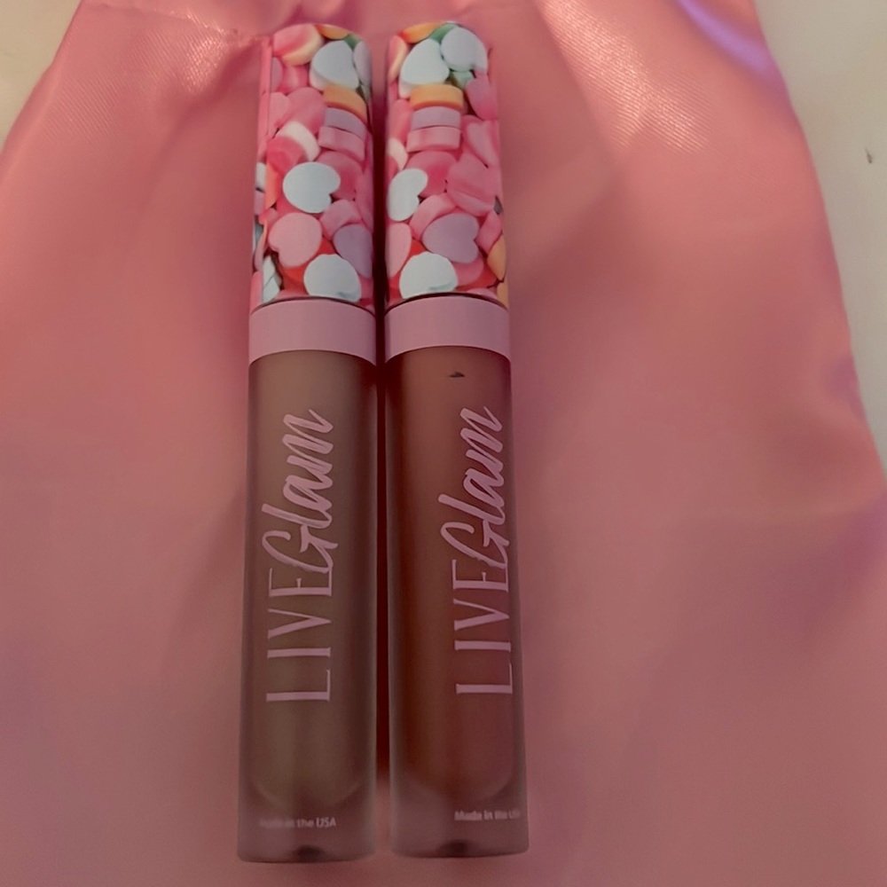 Two LIVEGlam Liquid Lipsticks